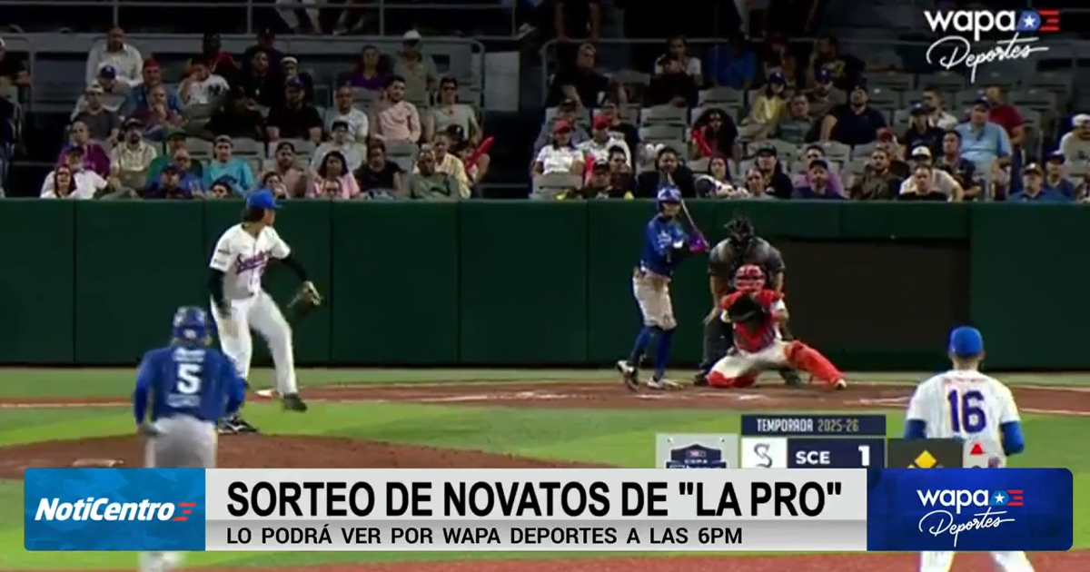 La Pro celebra Sorteo de Novatos 2026 con 40 jugadores en vivo por Wapa Deportes