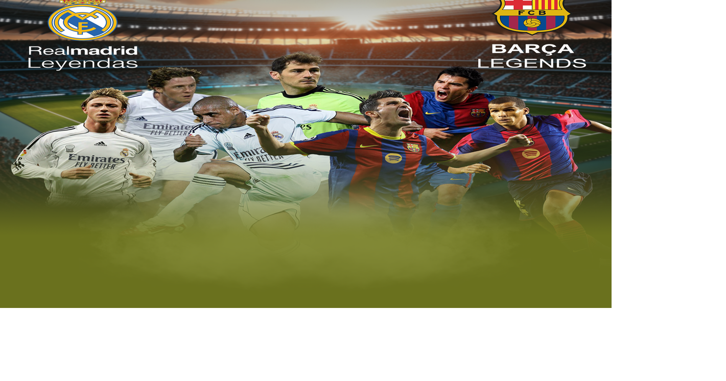 Todo vendido para El Clásico de las Leyendas del Real Madrid y el ...