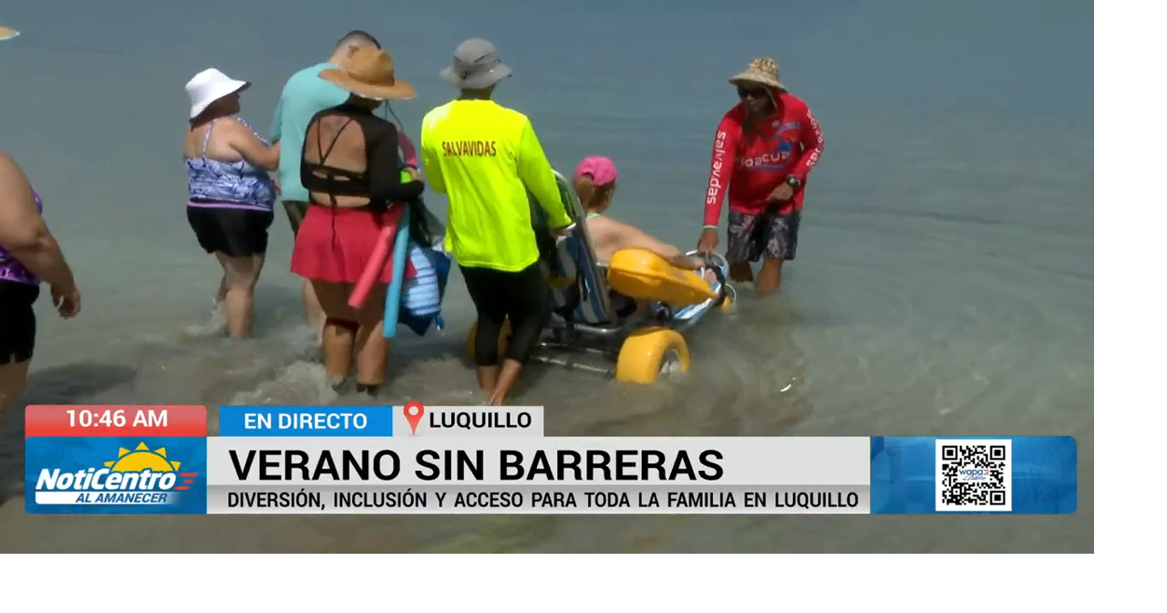Festival "Verano Inclusivo" celebra actividades accesibles en balneario de Luquillo