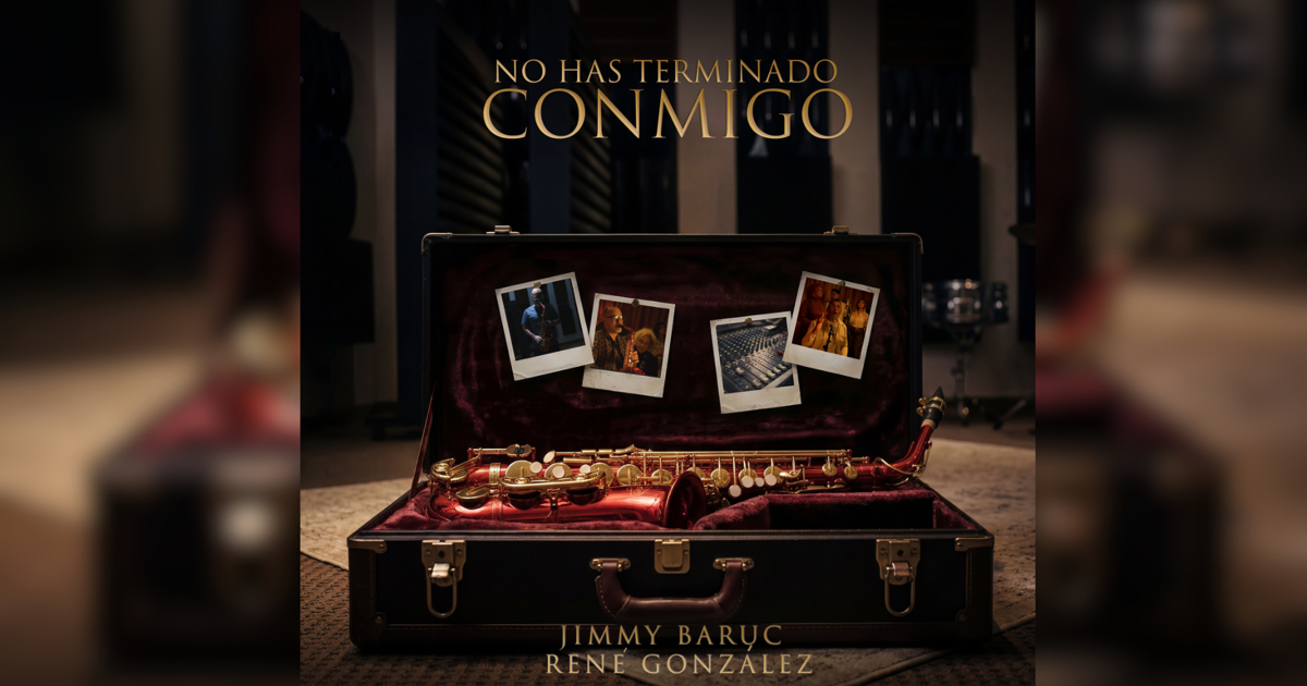 Jimmy Baruc presenta “No Has Terminado Conmigo” y graba junto a René González