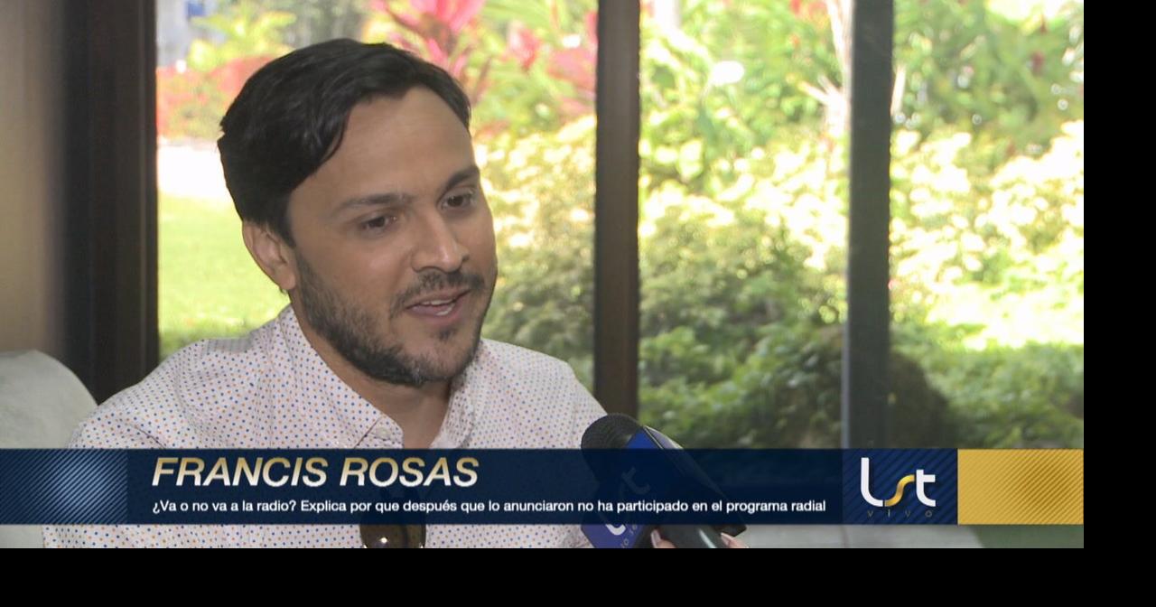Francis Rosas habla de su pronta incursión a la radio | Lo Sé Todo ...