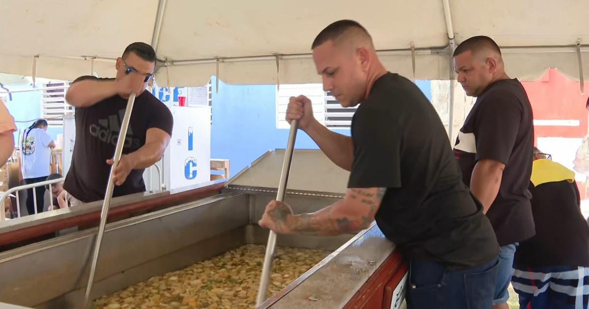 Camuy celebra el Festival del Mondongazo con 1,500 libras de mondongo