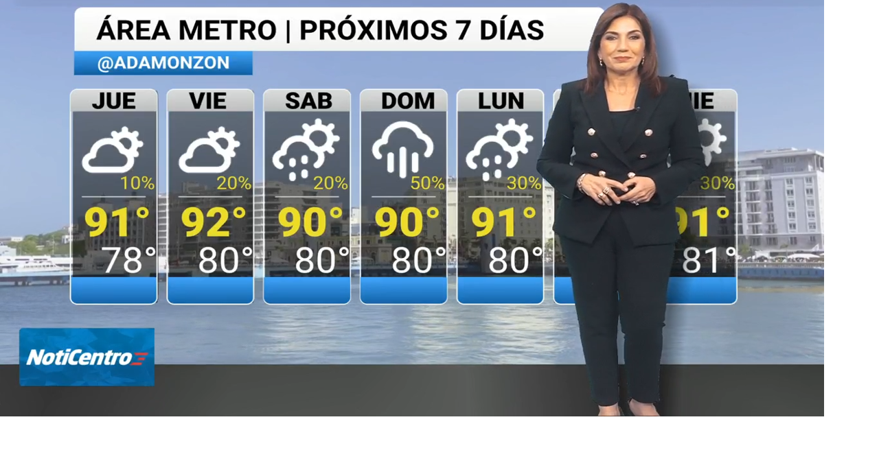 Embalse Carraízo sube a 39.01 metros y Puerto Rico registra temperaturas de hasta 99°F