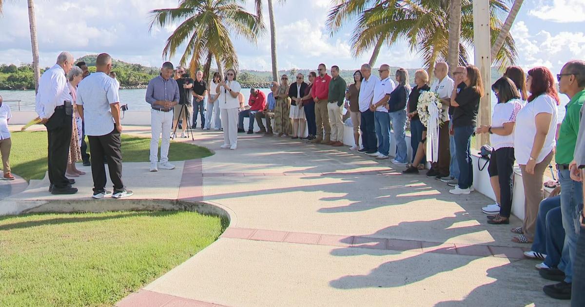 Yabucoa conmemora el noveno aniversario del huracán María con flores y oraciones