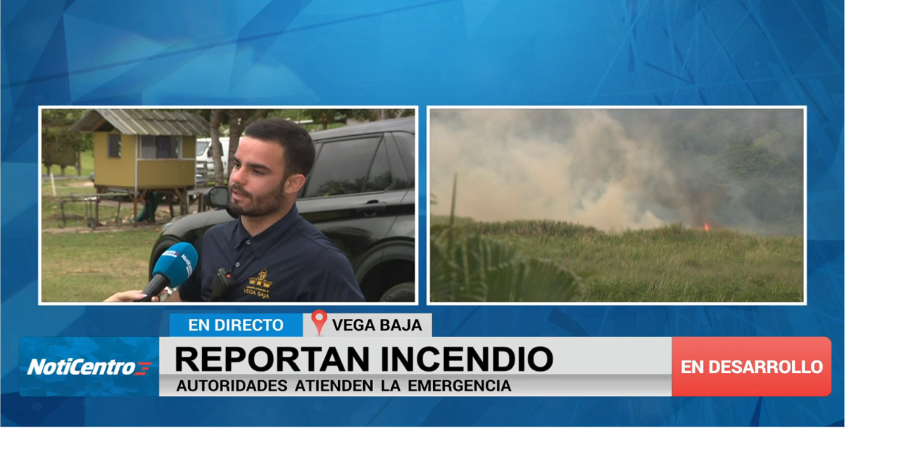 Manejo de Emergencia atiende fuego forestal en Vega Baja