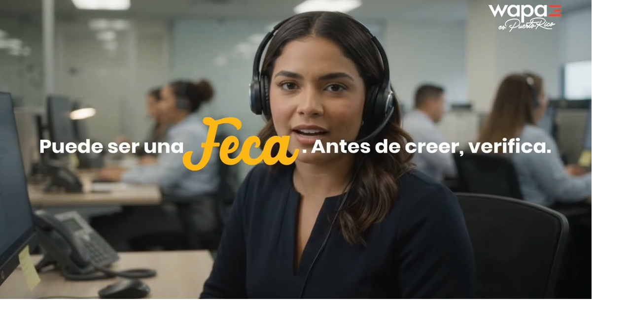Imagen del artículo de WAPA: "Puede ser una feca": campaña busca que adultos mayores reconozcan fraudes con IA