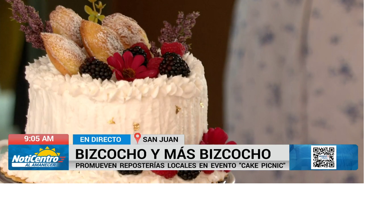 ¡Mucho bizcocho! Promueven reposterías locales en “Cake Picnic”