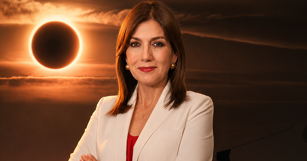 Wapa Digital transmite en vivo eclipse solar total de la Península Ibérica con Ada Monzón
