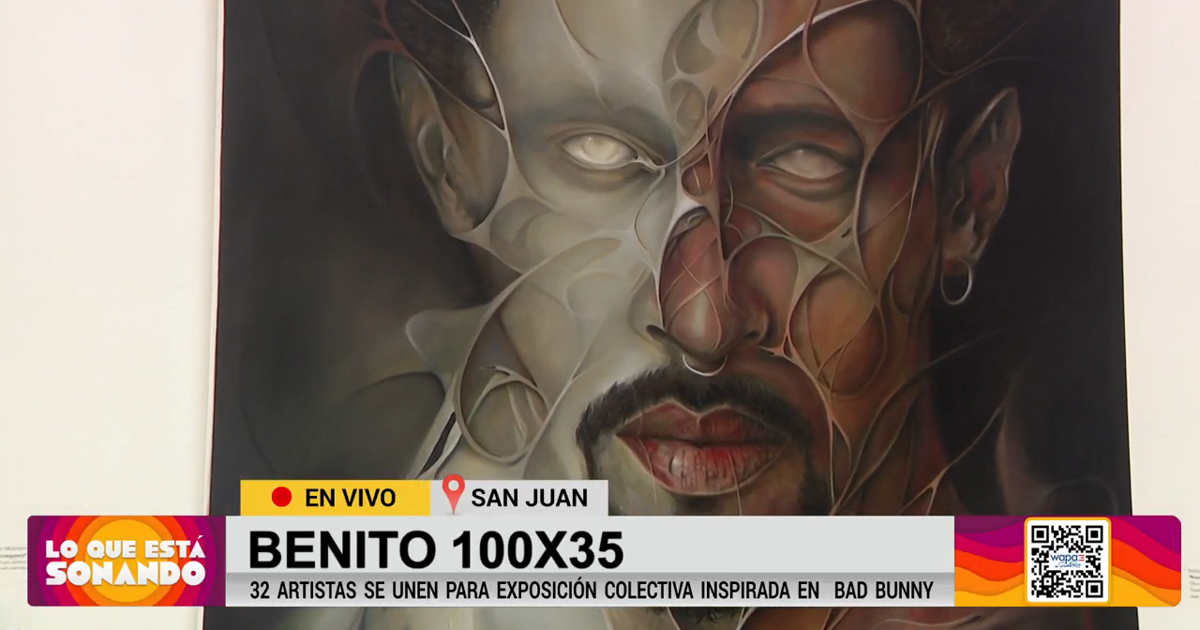 Benito 100 X 35: 32 artistas rinden homenaje a Bad Bunny con exposición colectiva en Santurce