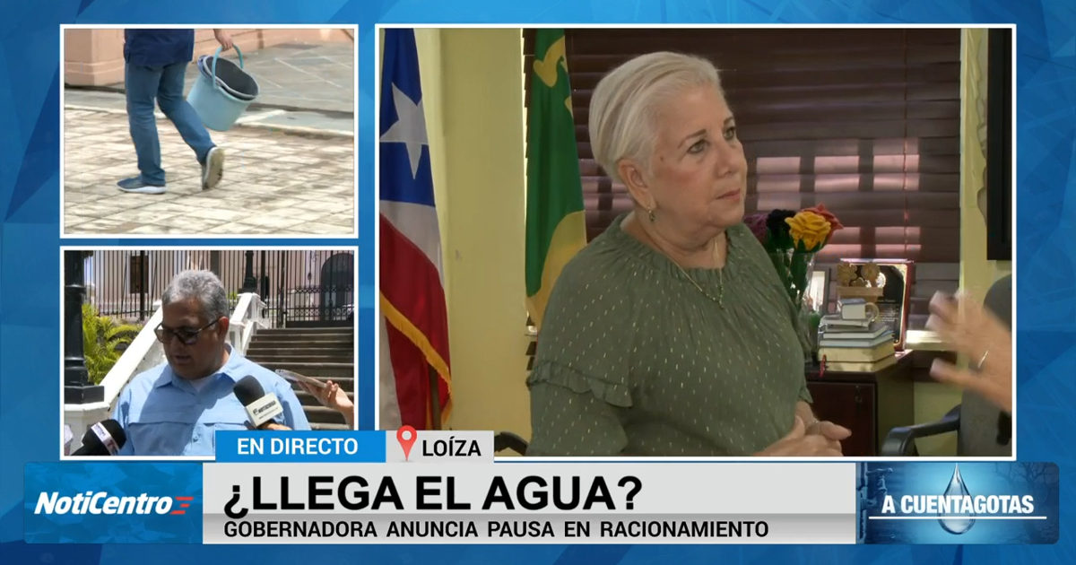 Piñones sigue sin agua pese a pausa en racionamiento; 500 familias afectadas