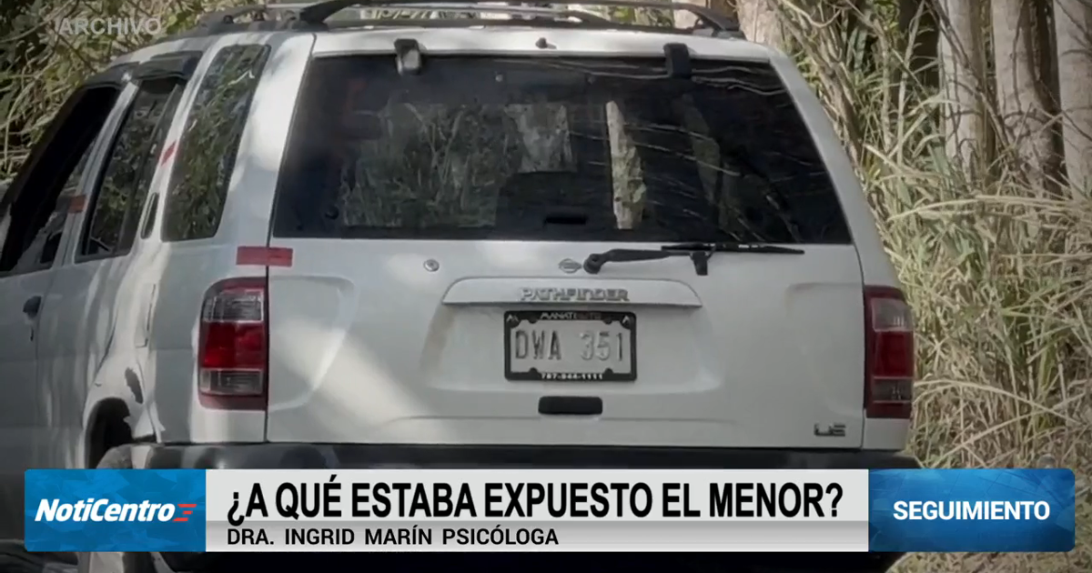 ¿A qué se expone un menor en medio de un ambiente familiar violento?