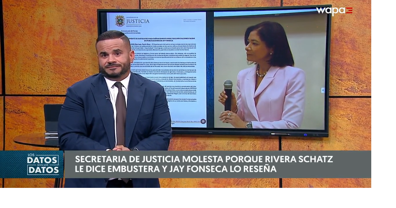 Jay Fonseca responde a secretaria de Justicia por controversia sobre retiro de fiscales