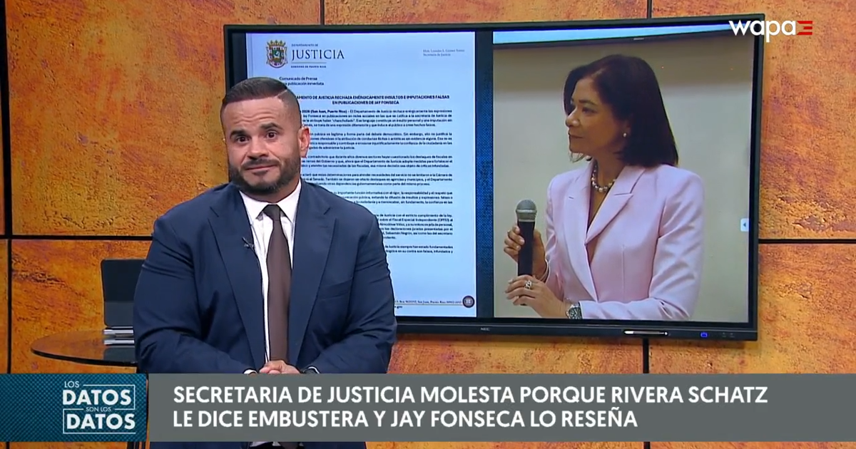 Jay Fonseca responde a secretaria de Justicia por controversia sobre retiro de fiscales