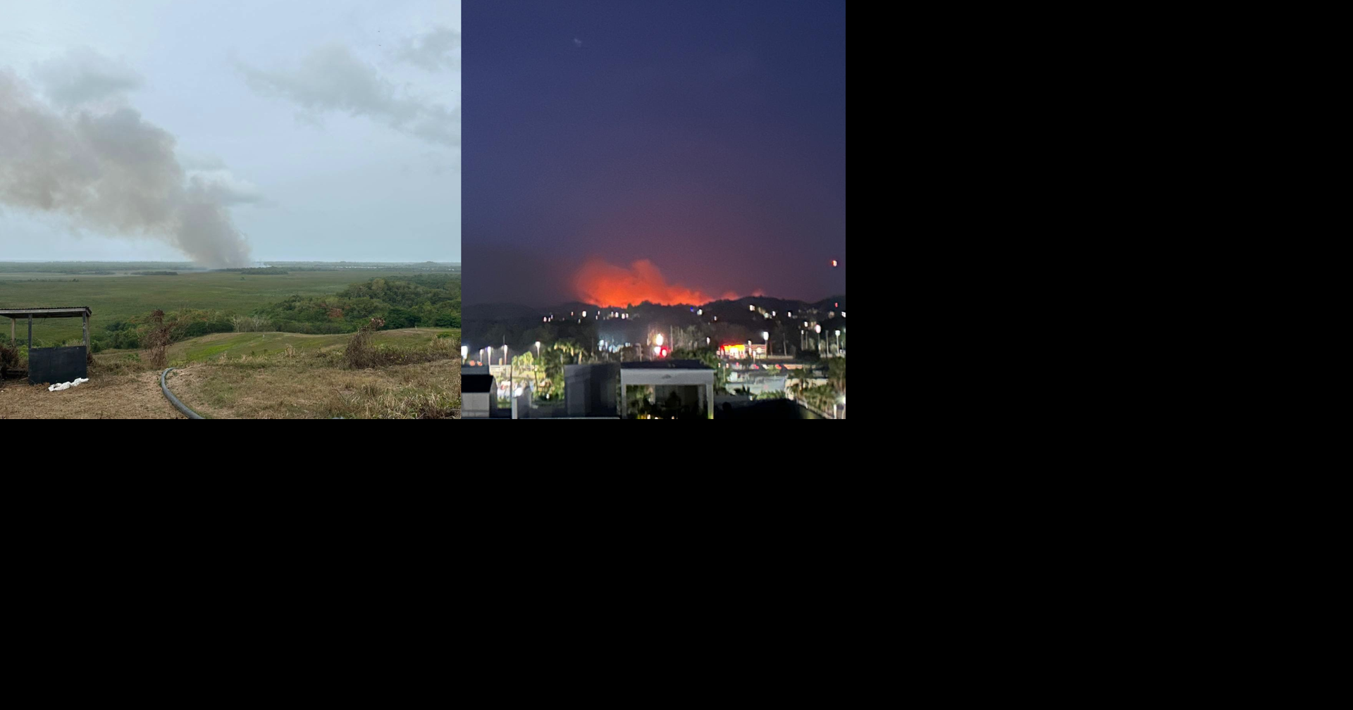 Bomberos atienden incendios forestales en Ponce, Toa Alta, Caguas, Juncos y Canóvanas