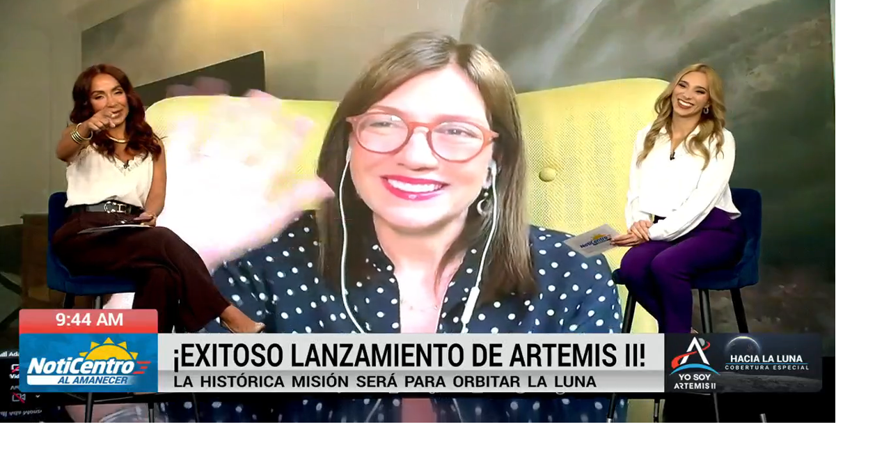 Ada Monzón describe su experiencia tras presenciar el lanzamiento de la misión Artemis II