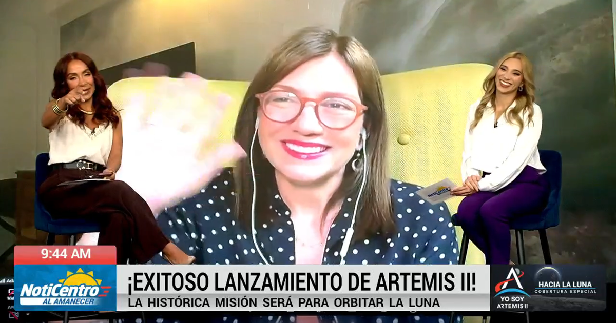 Ada Monzón describe su experiencia tras presenciar el lanzamiento de la misión Artemis II