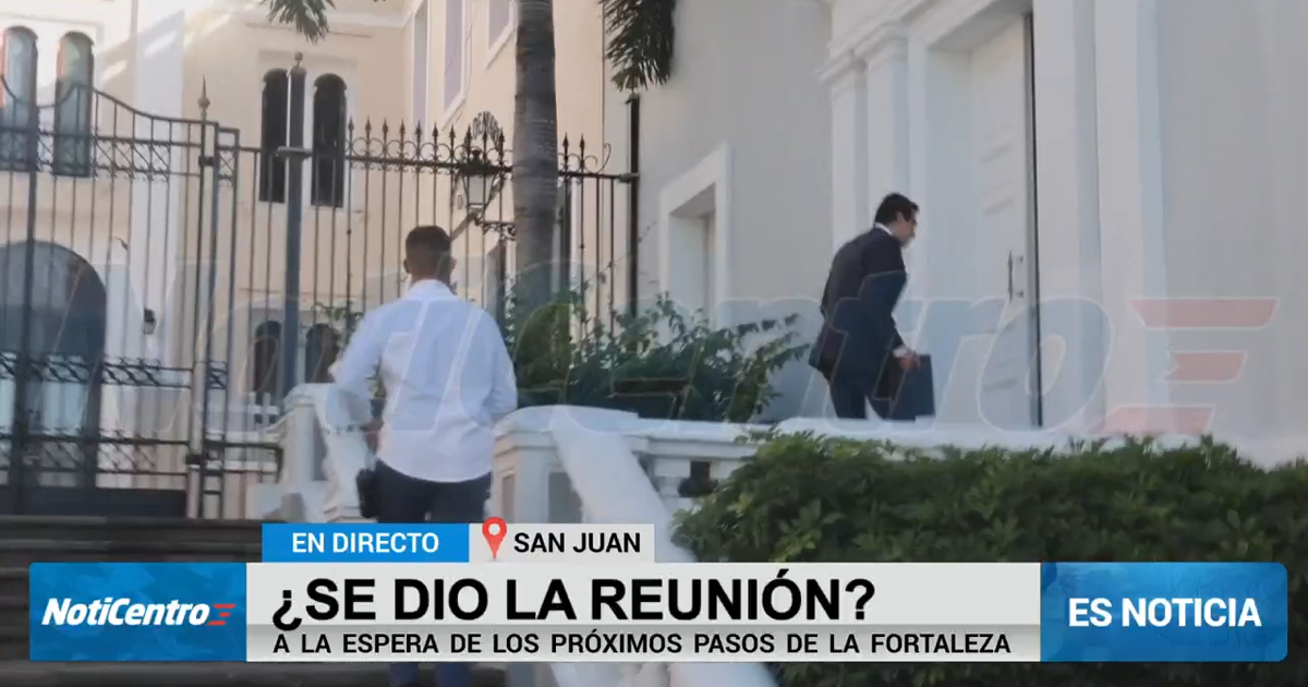 Domenech huye de la prensa en La Fortaleza en medio de investigación del PFEI