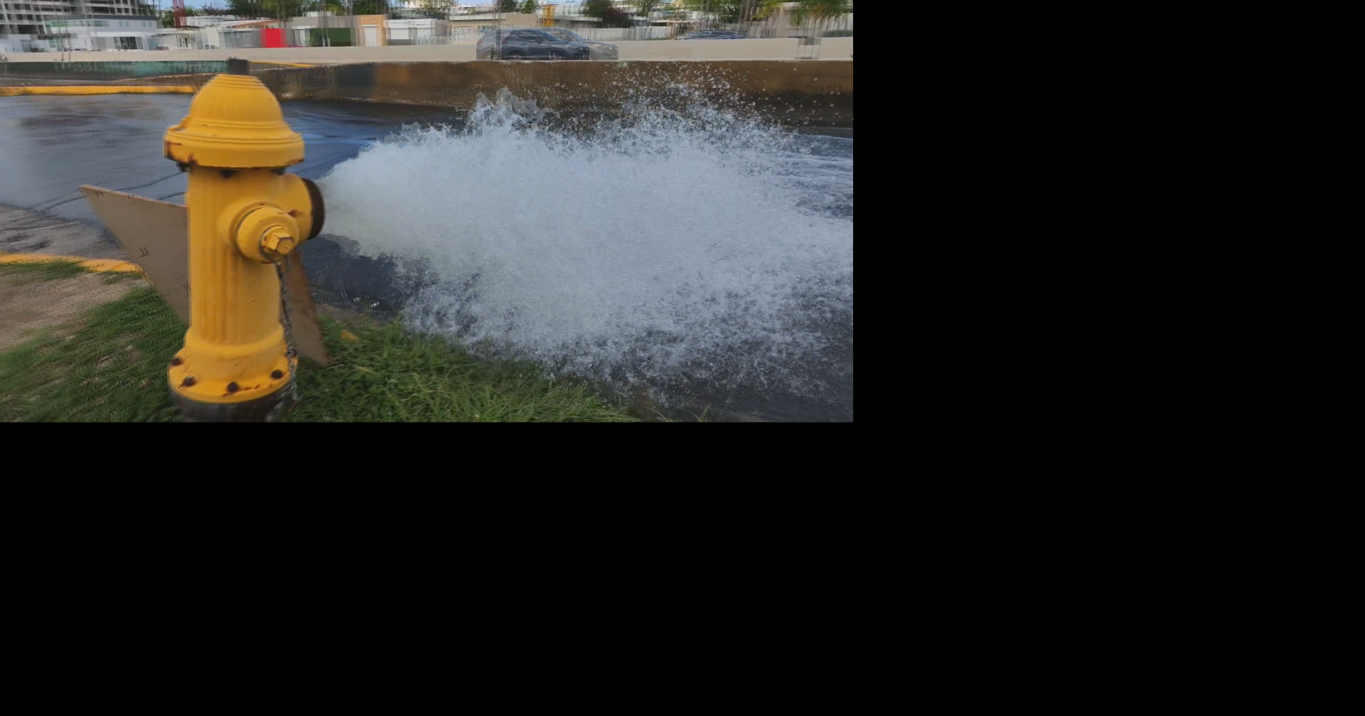 AAA abre hidrante en Guaynabo para reparar salidero mientras miles están sin agua