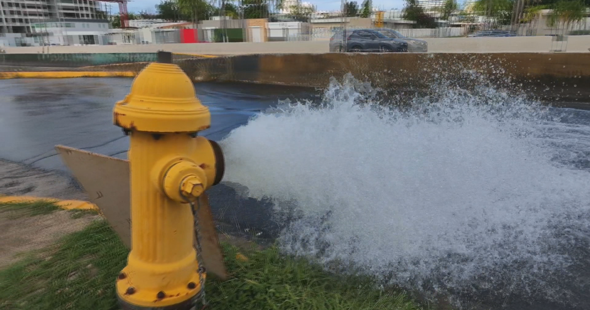 AAA abre hidrante en Guaynabo para reparar salidero mientras miles están sin agua