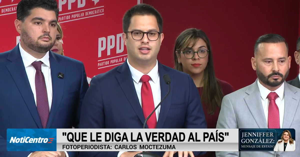 PPD señala lo que aseguran son “los fracasos” de Jenniffer González previo a Mensaje de Estado