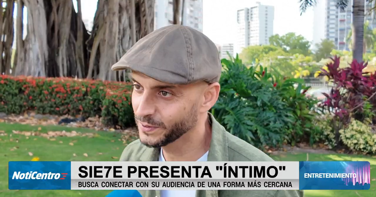 Sie7e presenta concierto acústico "Íntimo" en el Centro de Bellas Artes de Santurce