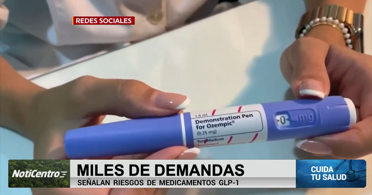 Señalan riesgos por uso desmedido de medicamentos GLP-1 para rebajar