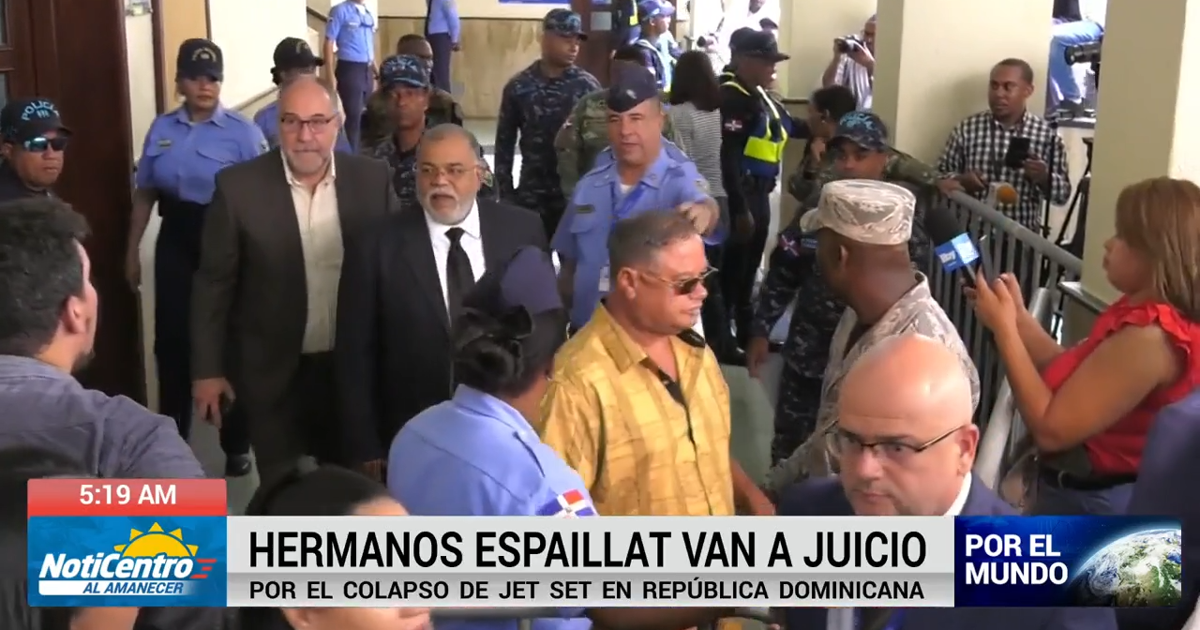 Hermanos Espaillat imputados por homicidio involuntario tras colapso del Jet Set
