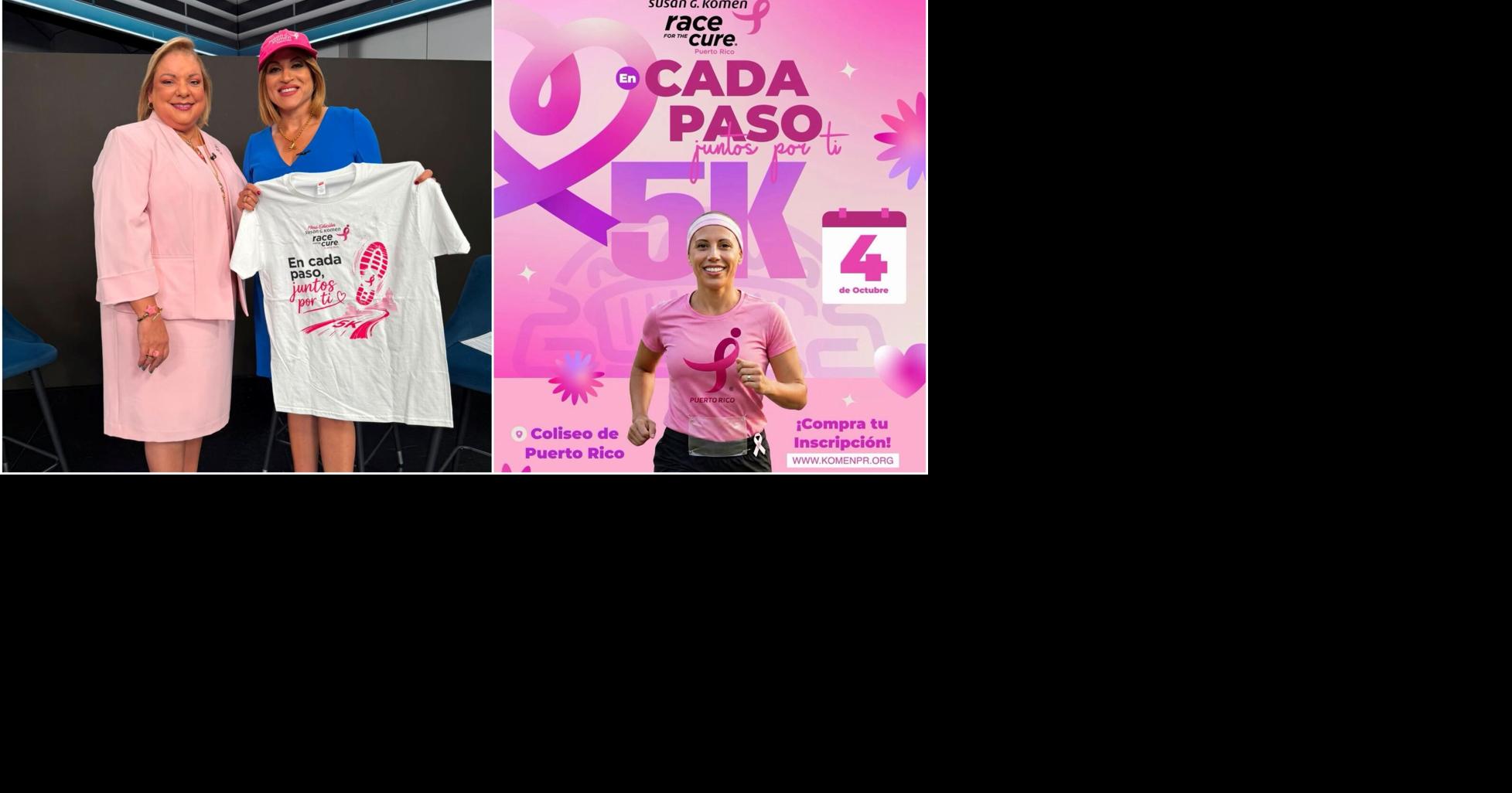 Aixa Vázquez será madrina del Race for the Cure 2026 de Susan G. Komen Puerto Rico