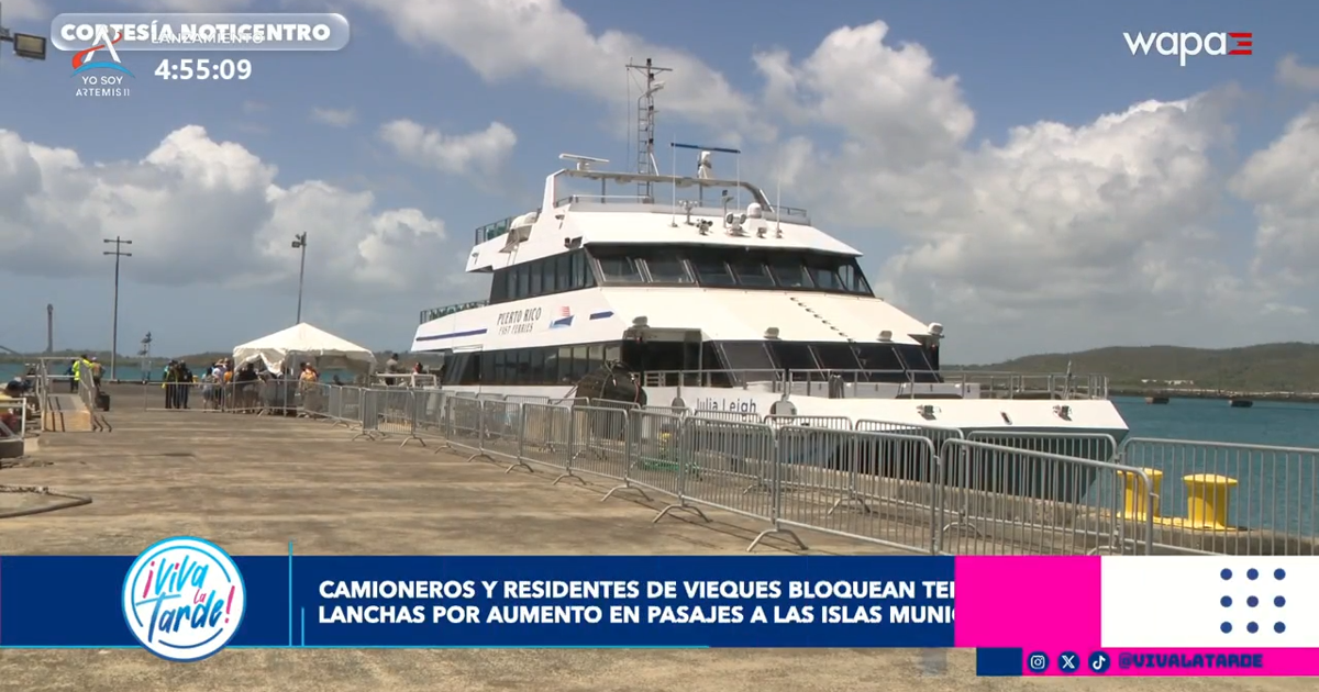 Viequenses se oponen a aumento en pasajes a las Islas Municipio
