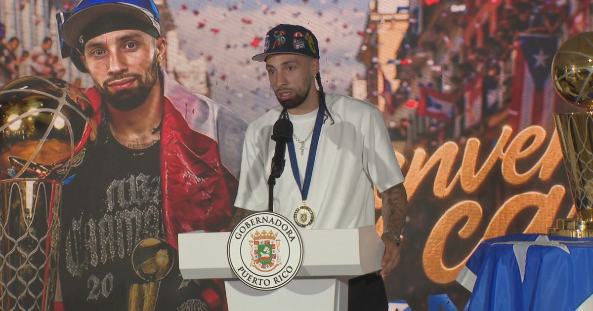Puerto Rico celebra con caravana multitudinaria la llegada de José Alvarado, campeón de la NBA
