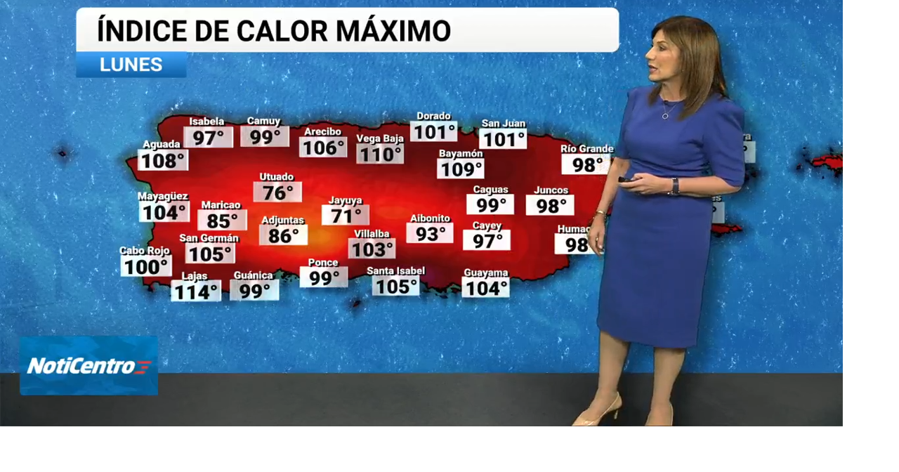 Se esperan lluvias débiles y altas temperaturas para mañana en Puerto Rico