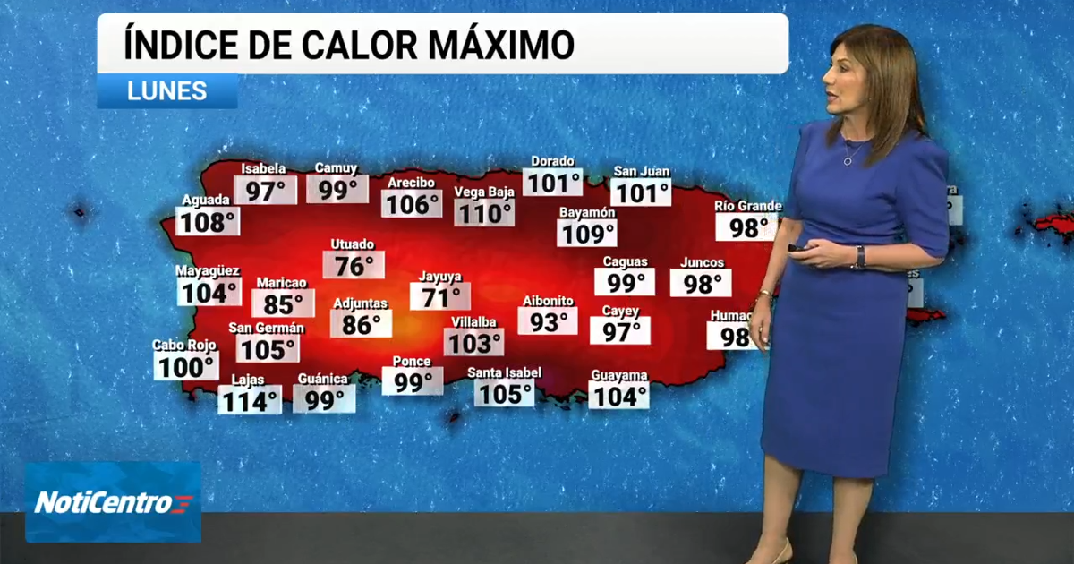 Se esperan lluvias débiles y altas temperaturas para mañana en Puerto Rico