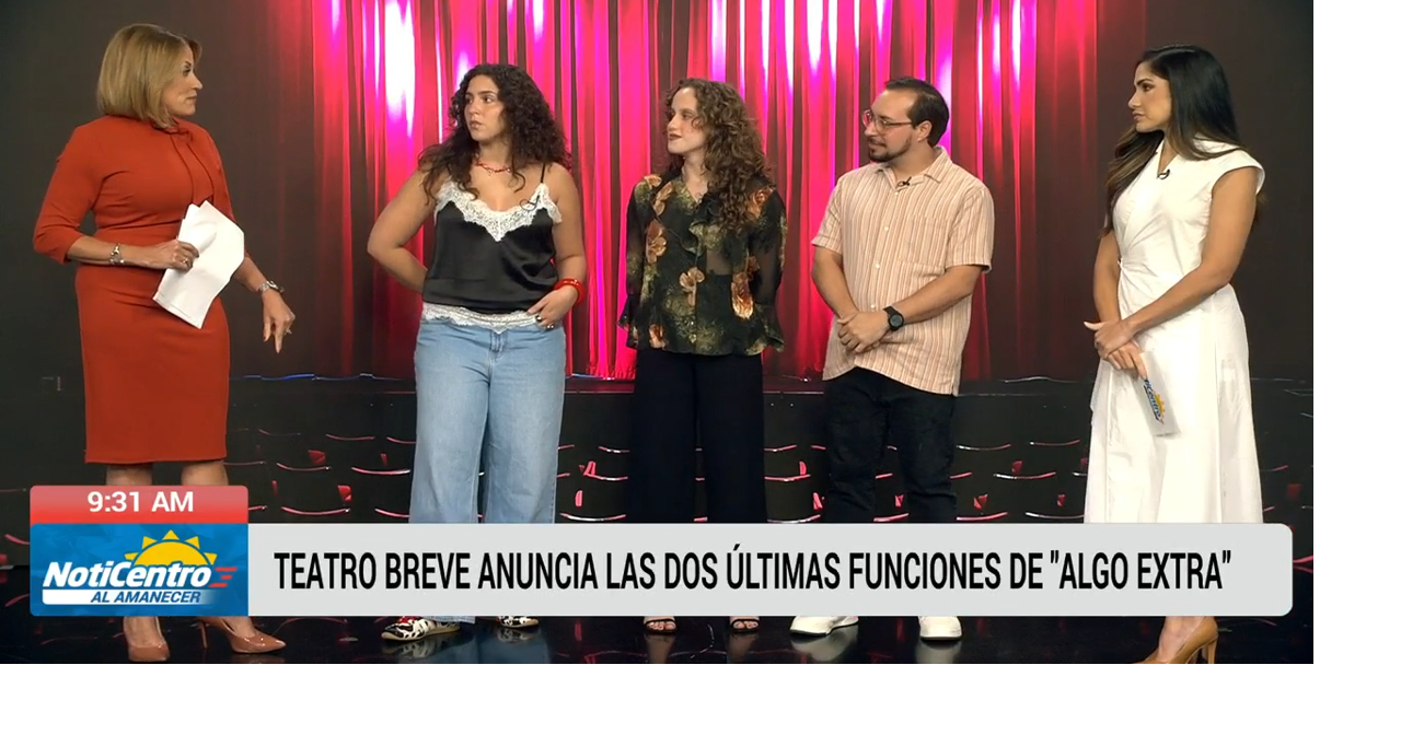 Teatro Breve cierra temporada de "Algo extra" con Aixa Vázquez y Los Rivera Destino