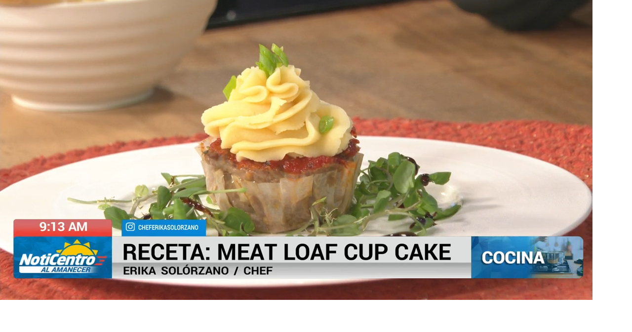Chef Solórzano: cupcake de meat loaf | Estilo de Vida | wapa.tv