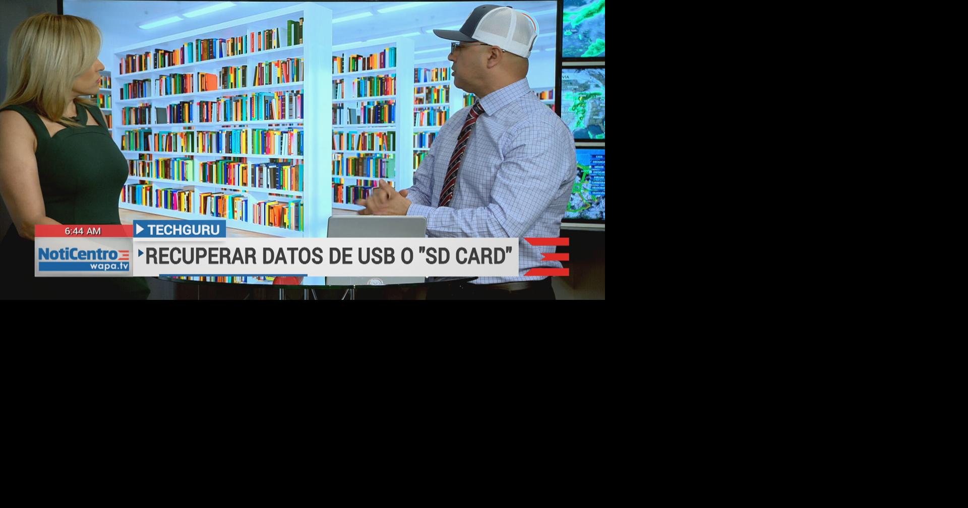 Tech Gurú Recuperar datos de USB o "SD Card" Tecnología wapa.tv