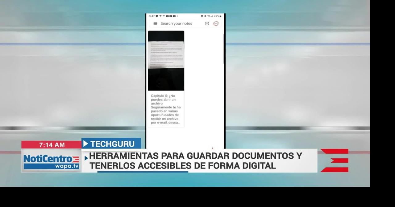 Tech Gurú una herramienta digital para guardar documentos Tecnología