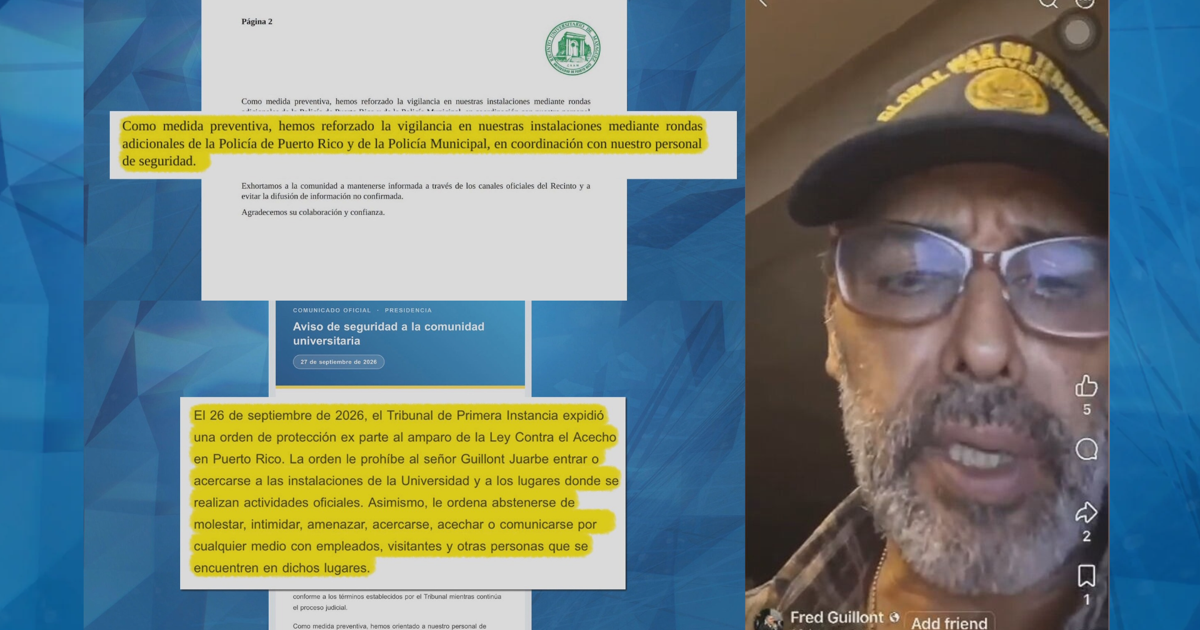 Intervienen con Fred Guillont Juarbe por amenazas armadas contra el RUM y la Universidad Adventista