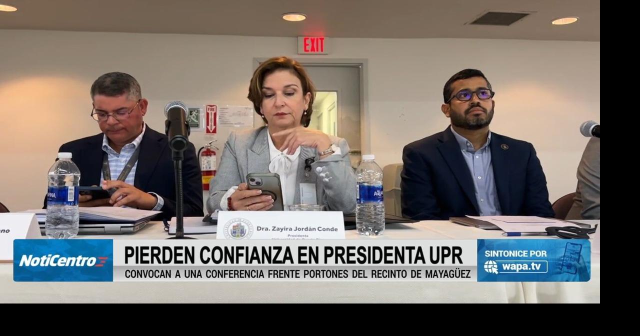 Estudiantes de la UPR convocan conferencia de prensa