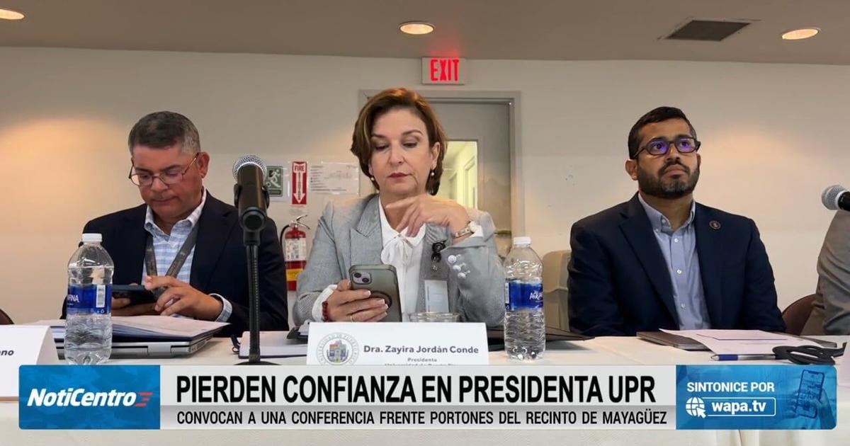 Estudiantes de la UPR convocan conferencia de prensa