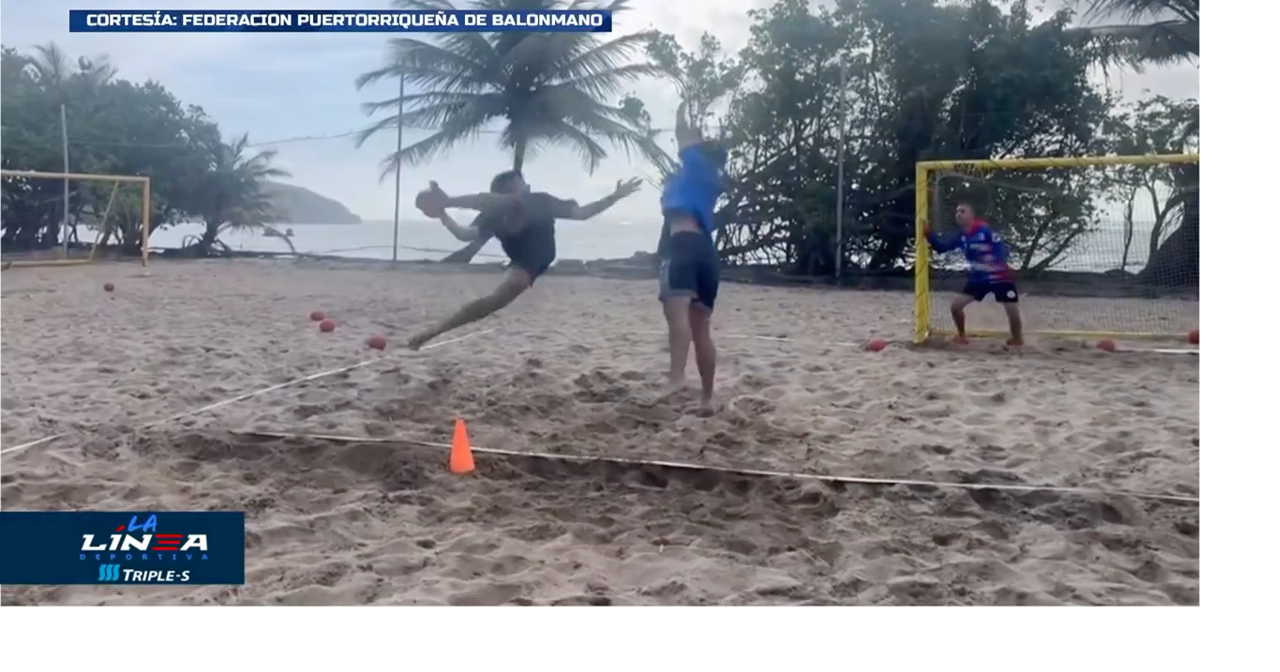 Selección Boricua de Balonmano Playa clasifican a las Olimpiadas