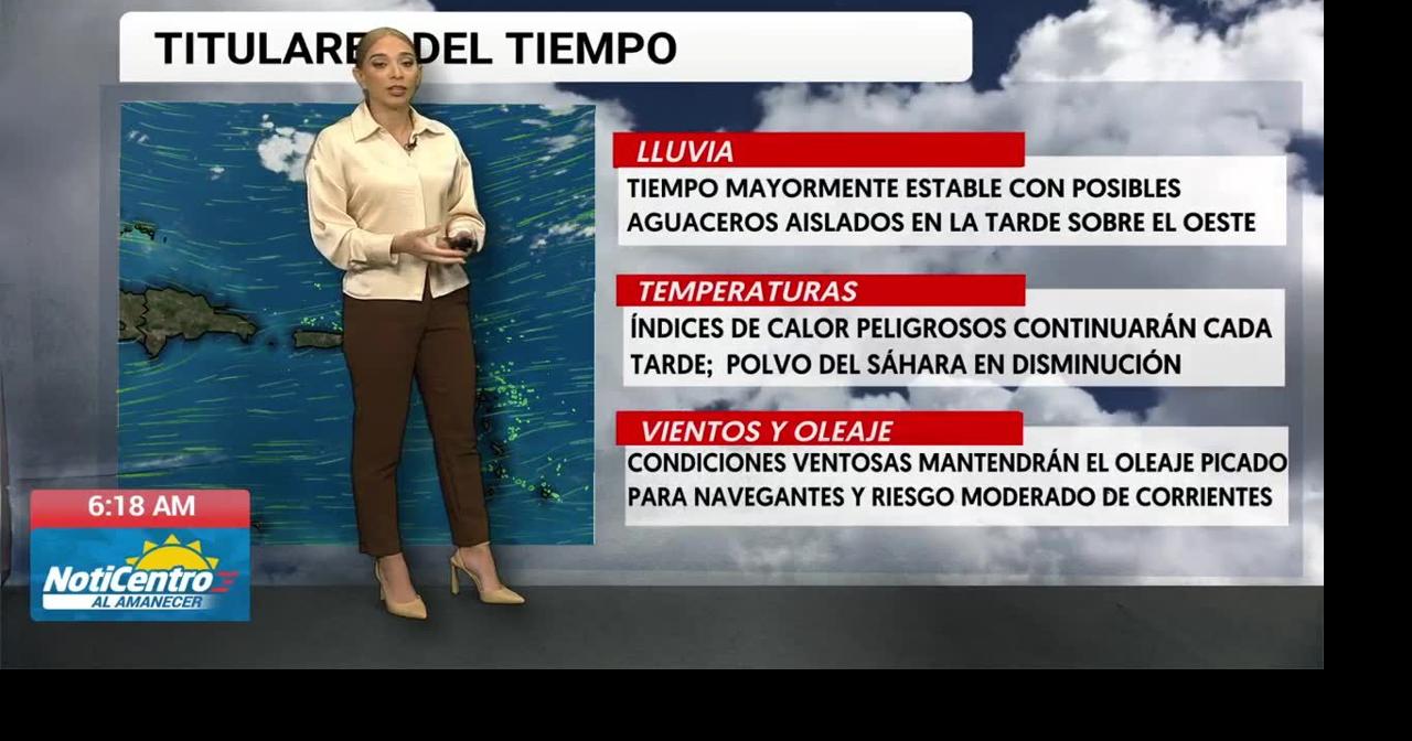 NWS activa advertencia de calor para zonas urbanas y costeras de Puerto Rico