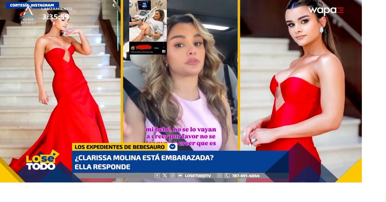 El Expediente del Bebesauro: Clarissa Molina aclara rumores de embarazo