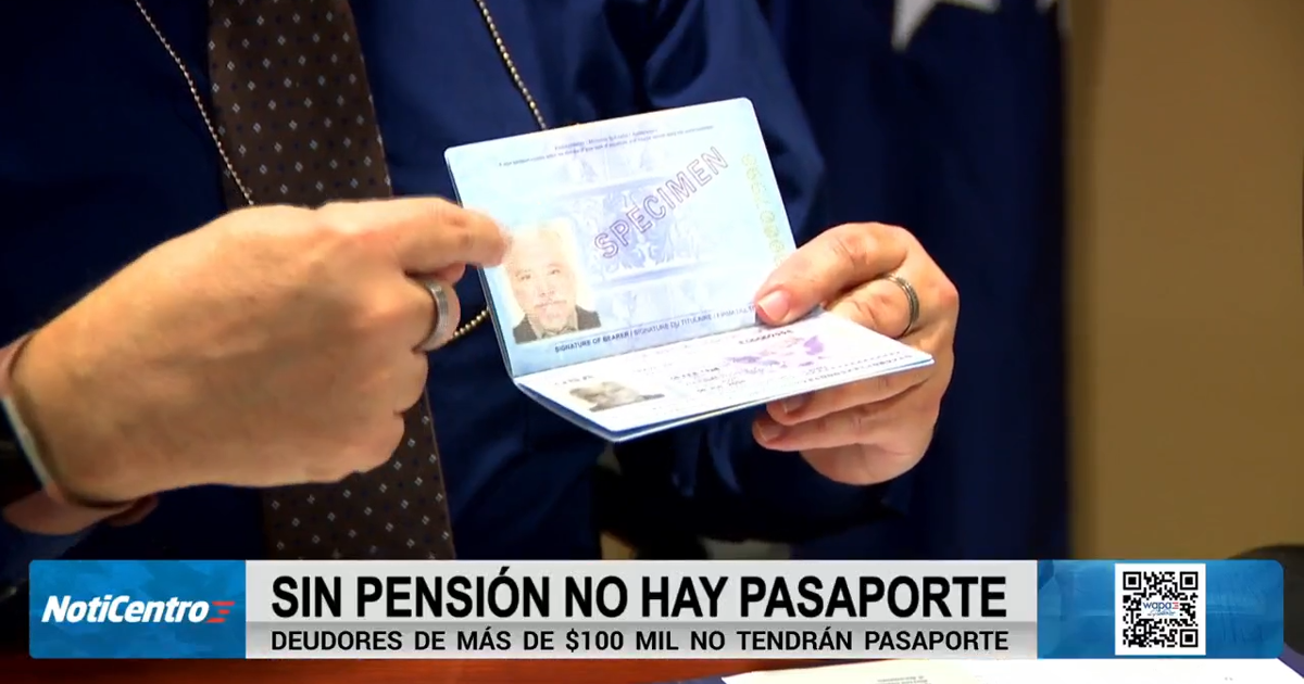 Nueva restricción federal busca quitar pasaportes a deudores de pensión alimentaria