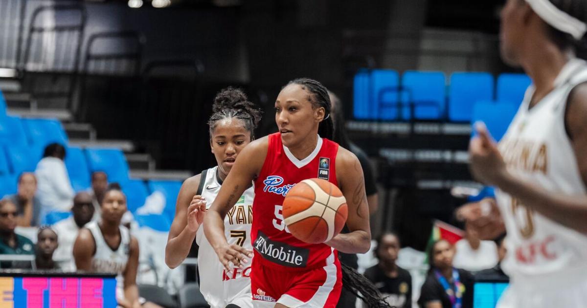 Puerto Rico apabulla a Guyana y logra su segunda victoria del Centrobasket femenino