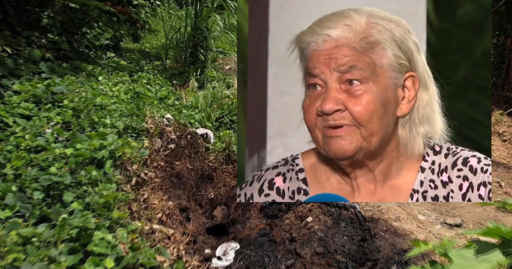 Octogenaria de Yabucoa exige reparación de carretera que da acceso a su hogar