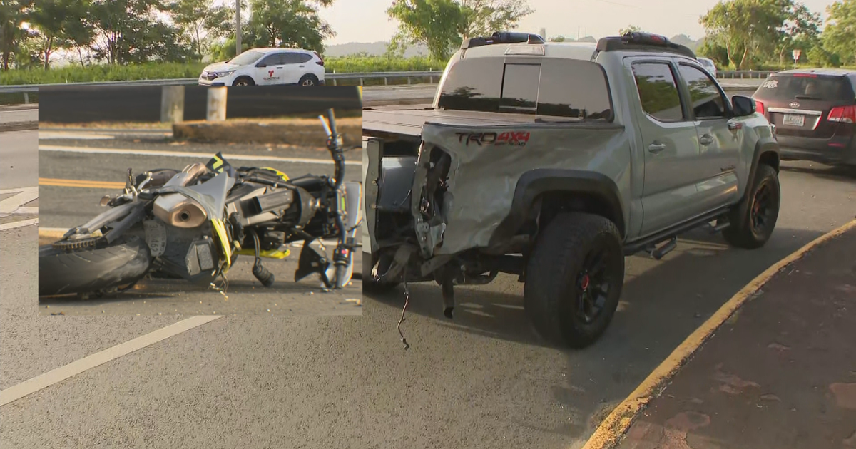 Motociclista muere tras accidente con guagua en carretera PR-165 en Toa Baja