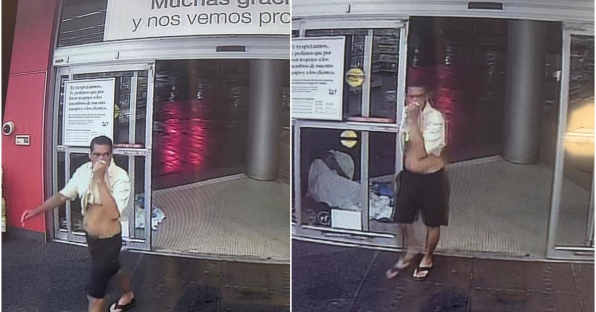 Policía busca sospechoso de robar productos L'Oréal en Walgreens del Condado