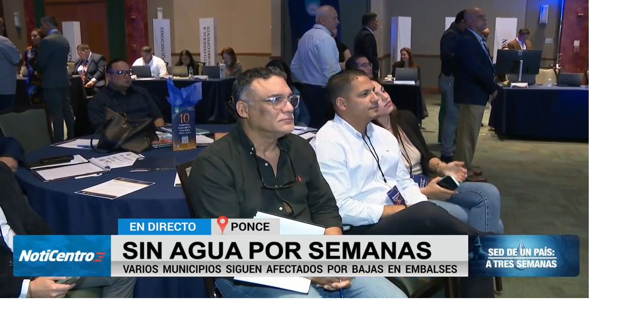 Alcaldes se reúnen en Ponce para discutir fondos de Vivienda en medio de crisis de agua