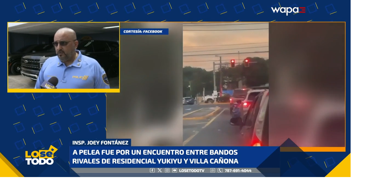 Enfrentamiento entre bandos desata motín en plena calle en Loíza