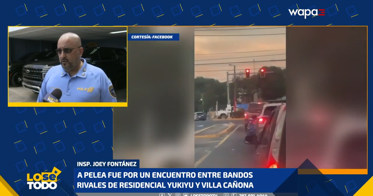 Enfrentamiento entre bandos desata motín en plena calle en Loíza